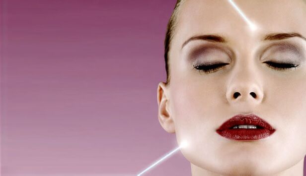 pancaran laser untuk peremajaan kulit wajah